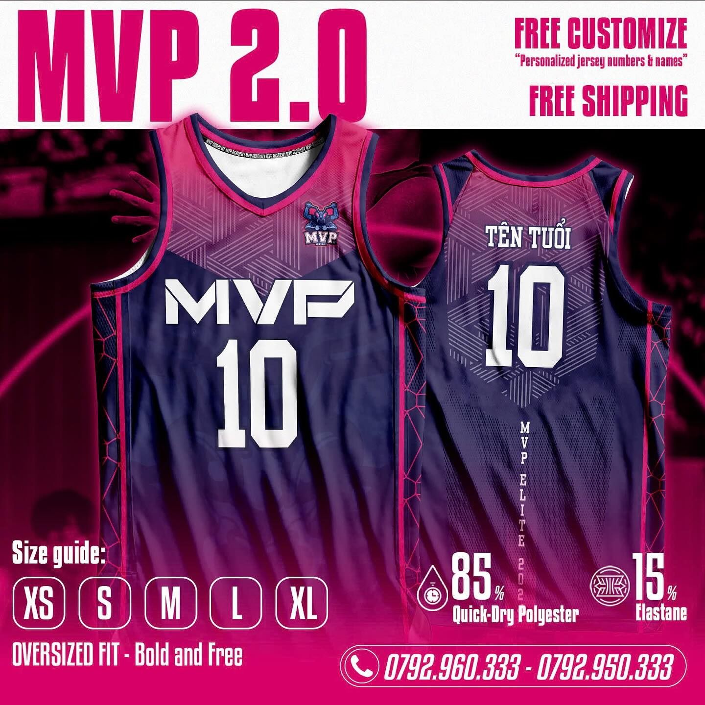 Áo Jersey MVP 2.0